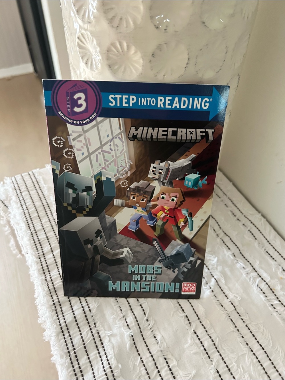 Minecraft Mobs in the Mansion Step Into Reading Level 3 Kids Book